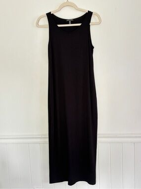 eileen fisher halter dress | Dresses | Eileen Fisher Gray 0 Silk Maxi Sundress Size Medium Halter neck